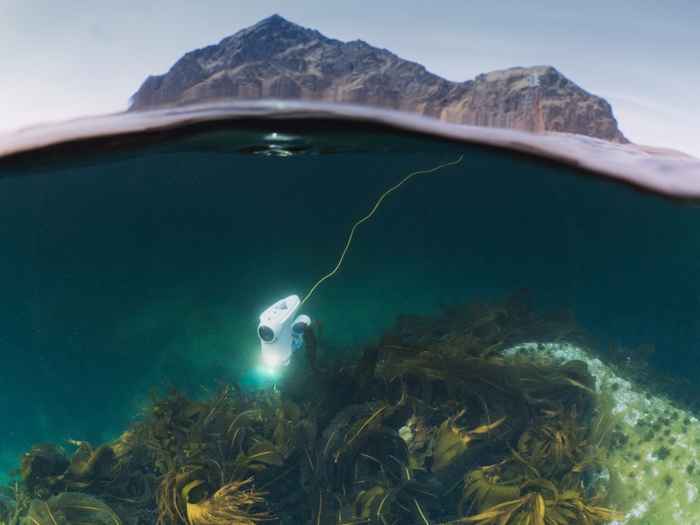 drone submarino Blueye Pioneer