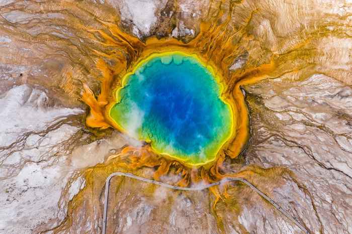 Grand Prismatic Spring de Yellowstone Grand Prismatic Spring de Yellowstone