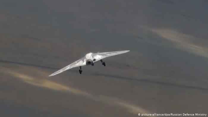 drone ruso Okhotnik