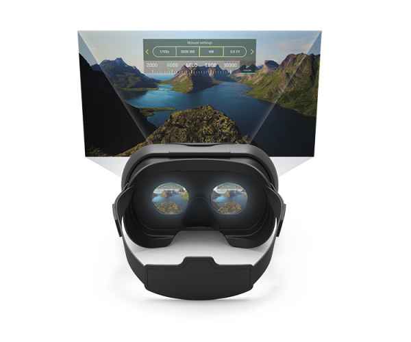 gafas FPV del Parrot Anafi