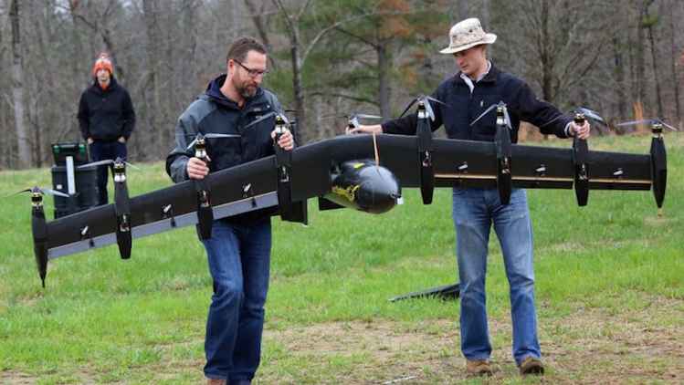drone Greased Lightning de la NASA