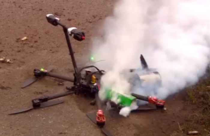 accidente drone accidente drone