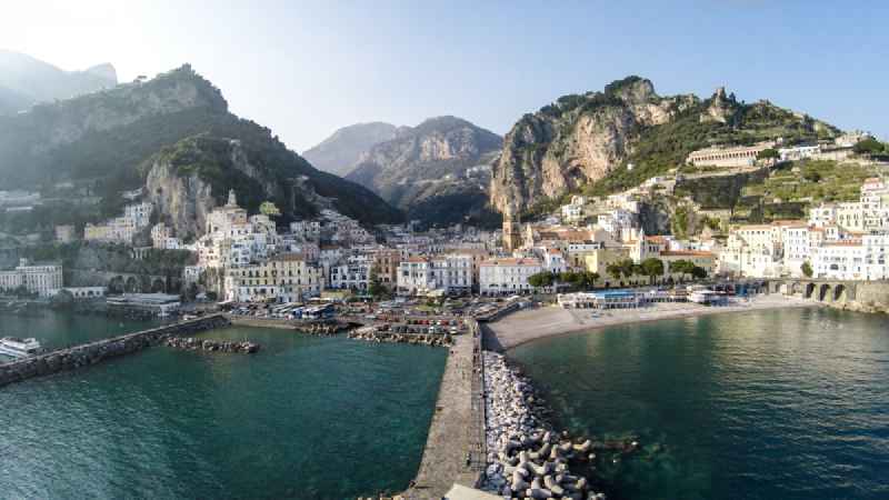 bahía de Amalfi, Italia