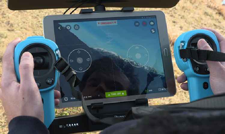 controlador de Parrot Disco Drone