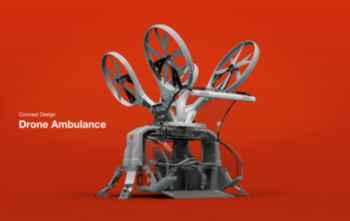 drone ambulancia, concepto