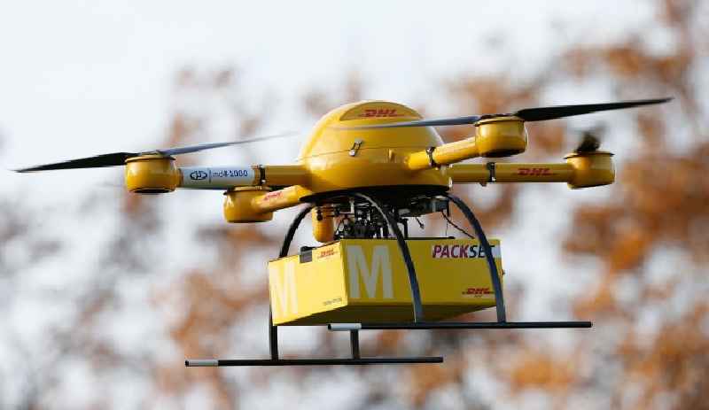 drone para la entrega de paquetes