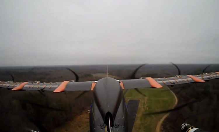 Greased Lightning GL10 hace vídeo en 360º