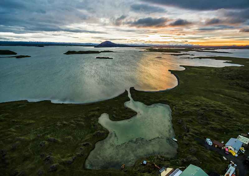 lava al este de Mývatn