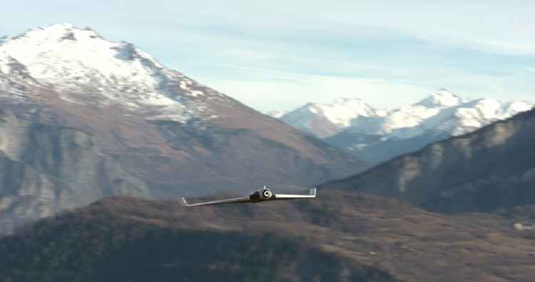 Parrot Disco Drone en vuelo