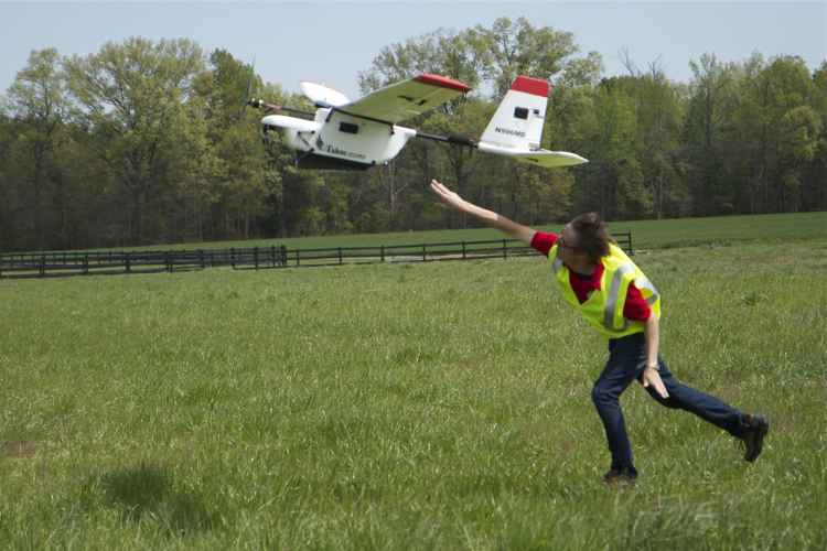 prueba de control de tráfico aéreo para drones de la NASA