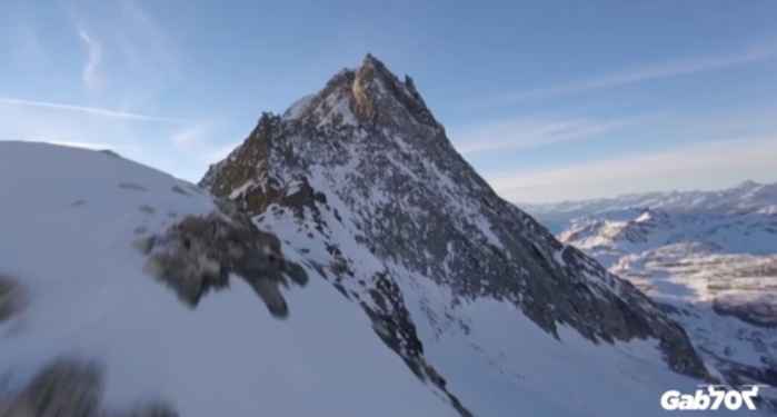 sobrevuelo sobre los Alpes